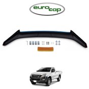 Resim Eurocap Isuzu D-Max Ön Kaput Koruyucu Rüzgarlık 3Mm Abs 2012-19 Eurocap