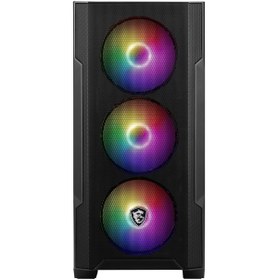 Resim MSI Mag Forge M100a Rgb Fanlı Gamıng Mıd-tower Pc Kasası 