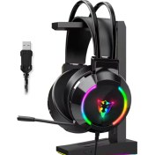 Resim Reidan G606 Usb-7.1 Rgb Mikrofonlu Oyuncu Kulaklığı 4d Profesyonel Gaming Kulaklık E-Spor Kulaklık 