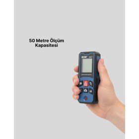 Resim Alvo Store Buğz Lazer Metre 50 mt Hassas ve Hızlı Ölçüm Özellikli - Buğz 