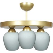 Resim Salon - Mutfak - Yatak Odası Modern Gold 3lüavize Diğer 