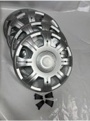 Resim Karsan Peugeot Pejo J9 Premier Gri Renk Jant Kapağı Takımı 4 Adet + 16 Adet Vidası İle Beraber 