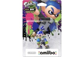 Resim Nintendo Switch Nintendo Splatoon Boy Figür Amiibo Oyun Aksesuarı Orijinal Renkli Tasarım 