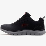 Resim Skechers Track Ripkent Memory foam Hafızalı Taban Siyah Günlük Erkek Spor Ayakkabı 