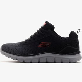 Resim Skechers Track Ripkent Memory foam Hafızalı Taban Siyah Günlük Erkek Spor Ayakkabı 