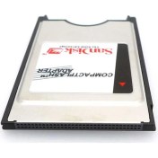 Resim Sandisk Pcmcıa Cf Compact Flash Kart Okuyucu Adaptör 