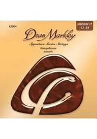 Resim Dean Markley 2004 Bronze Akustik Gitar Teli 12-54 Medium Ligh 