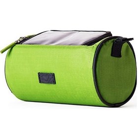 Resim Yeşil Bisiklet Direk Çantası - Geniş Kapasiteli, Akıllı Telefon, Araç Ve Gereçler İçin Sürüş Çantası Çok Renkli Çok Renkli 