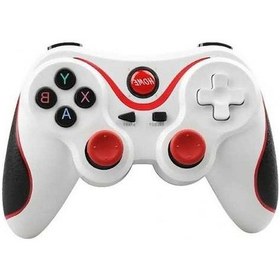 Resim Createtech Beyaz-t3 Kablosuz Joystick, Pc Ve Mobil Uyumlu, Bt3.0, Gamepad Oyun Denetleyicisi 