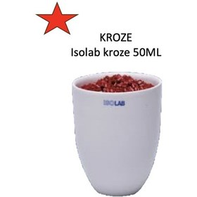 Resim Kroze Isolab Kroze Porselen Uzun Form, Çap 46 Mm - 50 Ml Kroze 