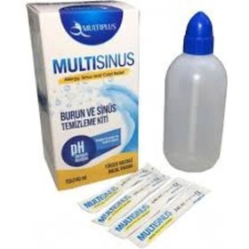 Resim Multisinüs Burun ve Sinüs Temizleme Kiti20X240ML 20 Adet Solüsyon 
