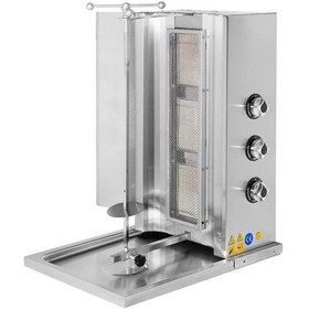 Resim Karacasan Endüstriyel Lpg Tüplü 3 Radyanlı Döner Ocağı Makinesi Krcs.sdogl.3 