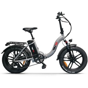 Resim RKS Rsı X Pro Elektrikli Katlanır Bisiklet Gri 