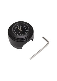 Resim Evrensel Motosiklet Kuvars Saat Su Geçirmez Motosiklet Montajlı Gidon Saatleri Çok Renkli 