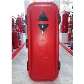 Resim Tır Dorse İçin Plastik Yangın Tüpü Dolabı 6-9 Kg Tüpe Uygun Dayanıklı Ve Su Geçirmez Tasarım 