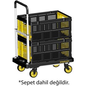 Resim Stanley Fatmax FX712 Profesyonel Katlanabilir Paket Taşıma Arabası 120 Kg. 