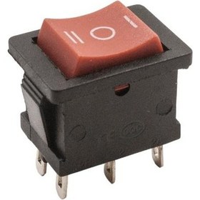 Resim KCD1-5 ON-OFF-ON Anahtar 6-Pin - Kırmızı-Siyah 