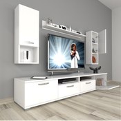 Resim Decoraktiv Eko 5200da Slm Tv Ünitesi Tv Sehpası - Parlak Beyaz 