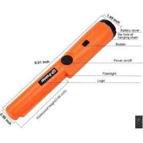Resim Gp Pointer El Tipi Su Geçirmez Altın Gümüş Hazine Metal Dedektörü 
