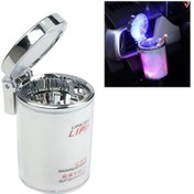 Resim Sones Taşınabilir 7 Renkli Led Işık Araba Otomobil Küllük Sigara Tutucu, Boyut: 66 X 99 Mm 