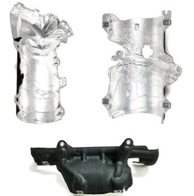 Resim Citroen C1 1.4 Hdi Turbo Isı Kalkan Seti Psa Marka 1723Y4 - 1723R1 - 1723R0 