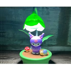 Resim Menuzer Sevimli Karakterli Led Işıklı Şirin Çocuk Gece ve Masa Lambası 