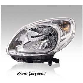 Resim Ayfar Far Sağ 202310 Kango 13- Manuel Krom Çerçeveli KNO-AYFAR-202310 