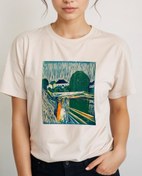 Resim Köprüdeki Kızlar Kadın Tişört 