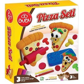 Resim Bubu Pizza Oyun Hamuru Seti 7 Parça 