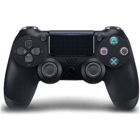 Resim Hangfox Ps4 İçin Kablosuz Bluetooth Oyun Kolu - 4. Nesil, Işıklı, 3.5mm Ses Jackli, Paylaşım Fonksiyonlu, Tam Kontrol, Siyah 