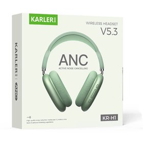 Resim Karler Bass Stn28 Kablosuz Kedi Kulaklık - Yeşil Svlrs 