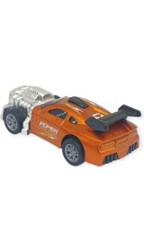 Resim Çek Bırak Metal Küçük Arabalar 8 cm - SH40031 - Turuncu 