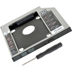 Resim BoblovSata 12.7 mm SSD Harddisk Kutusu Kızak 12.7mm Caddy 