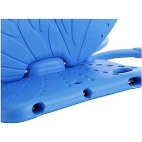 Resim Teknocep Apple Uyumlu iPad 9.7 2017 5.nesil Butterfly Standlı Tablet Kılıf-kırmızı Tablet Kılıfı 