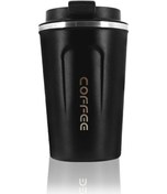 Resim Geeksen Kahve Kupası Sızdırmaz Yalıtımlı Termal Kupa Araba Taşınabilir Seyahat Kahve Kupası Paslanmaz Çelik 