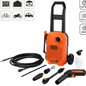 Resim Black&decker BEPW1650-QS 1650 W 120 Bar Basınçlı Dikey Yıkama Makinesi 