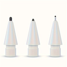 Resim Apple Pencil Uç Tüpü Elastik Dönüşüm Pro Ultra-Sessiz Kalem İkinci Nesil Kalem Tipi Kağıt Filmi Aşınmaya Dayanıklı ve Kaymaz iPad Birinci Nesil Uç Değiştirme Evrensel Direnç Ucu 