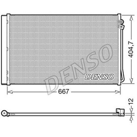 Resim DENSO DCN17062 Klima Radyatörü (Kondenser) V-Class W447 14- Vito W447 14- Sprinter 910 18- 