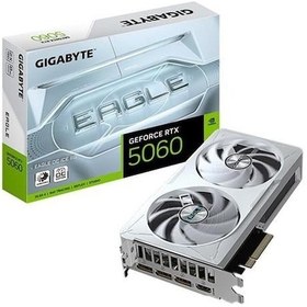 Resim Gıgabyte 8gb Rtx5060 Eagle Oc Ice Gv-n5060eagle Oc Ice-8gd Gddr7 Hdmı-dp Pcıe 5.0 Beyaz 