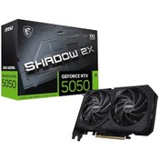 Resim Msı Geforce Rtx 5050 8gb Shadow 2x Oc Gddr6 128bit Dx12 Gaming Aeae1msı0220 