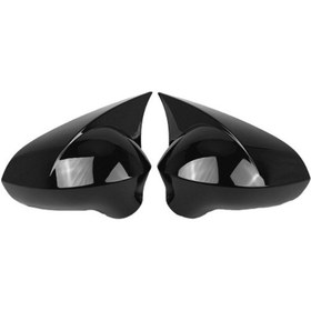 Resim 2 Adet Yan Ayna Kapağı Kapı Kanat Ayna Kapağı Kapağı Seat Ibiza 6j 2008-2017 İçin Yedek 6j0857537 6j0857538 