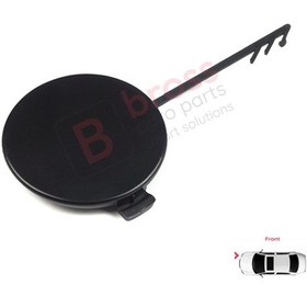 Resim Audi A4 B8 4L 2008-12 için Ön Tampon Çeki Demir Kapağı 8K0807241 