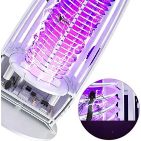 Resim Elektrikli Sinek Öldürücü Lamba Uv Mor Işık Geniş Alan Etkili Sessiz Çalışma 
