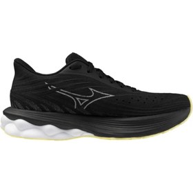 Resim Mizuno Wave Skyrise 6 Kadın Koşu Ayakkabısı Siyah 