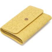 Resim Sarı Deri Kadın Cüzdan - S1CB00005788-L5E 