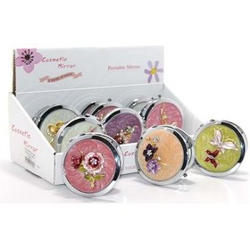 Resim Kabartmalı Desenli El Aynası 