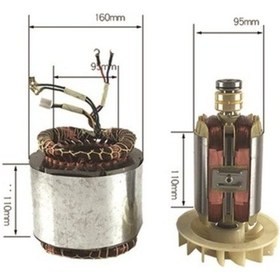 Resim Abm 3.5 Kw 3500 Watt Güç Üretimi İçin Kompakt Jeneratör Ünitesi Alternatör 