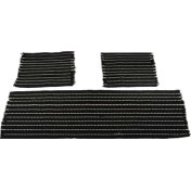 Resim Alfa Romeo 33 Serme Kilim Minder 3lü Siyah Beyaz Fs 