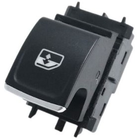 Resim OtoSerkan Volkswagen Golf 7,7.5,8,Taigo,T-Cross,Ateca,Karoq, Cam Açma Kapama Anahtarı Tekli Kromlu 5G0959855L 