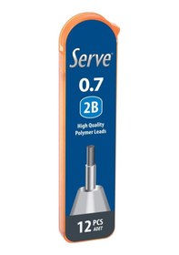 Resim Serve Steps Versatil Kalem 0.7 Mm + Min + Silgi 3'lü Set Şeker Pembe Çok Renkli 